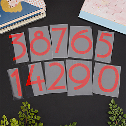 Waterproof Self Adhesive Craft Stickers&nbsp;DIY-GF0002-59C-04