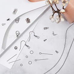 Stainless Steel Jewelry Sets&nbsp;DIY-UN0001-09P