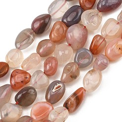 Natural Agate Beads Strands&nbsp;G-P623-A02-02