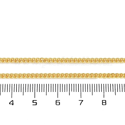 Brass Curb Chains Necklaces for Women&nbsp;NJEW-D302-31G