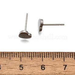 Tarnish Resistant 304 Stainless Steel Ear Studs&nbsp;X-STAS-I071-17P