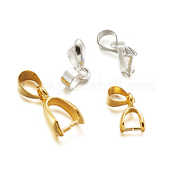 Brass Ice Pick Pinch Bails&nbsp;KK-TA0007-51