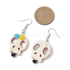 Brass Dangle Earrings&nbsp;EJEW-JE06040