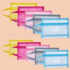 10Pcs 10 Styles Nylon Mesh Pen Bag&nbsp;AJEW-CP0006-76