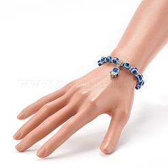 304 Stainless Steel Charm Stretch Bracelets&nbsp;BJEW-JB06205