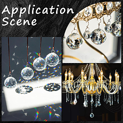 DIY Teardrop Crystal Chandelier Parts Making Findings&nbsp;DIY-SP0001-26