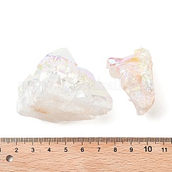 Electroplated Natural Druzy Quartz Crystal Cluster Ornaments&nbsp;LS-RABO-PW0001-179A