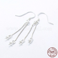 925 Sterling Silver Earring Hooks Findings&nbsp;STER-I014-29S
