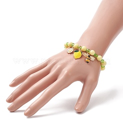 Acrylic Beaded Stretch Bracelet&nbsp;BJEW-JB08770