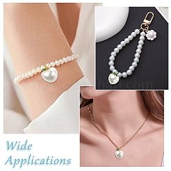 6Pcs 3 Styles Shell Pearl Pendants&nbsp;KK-CJ0003-41