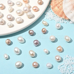 10Pcs Natural Cultured Freshwater Pearl Beads&nbsp;PEAR-YW0001-29