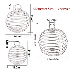 Iron Wire Pendants&nbsp;KK-SC0001-01