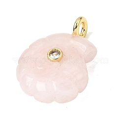 Natural Rose Quartz Carved Pendants&nbsp;X-G-C282-01K