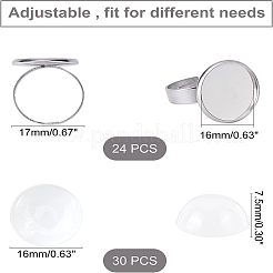 DIY Finger Rings Making Kits&nbsp;STAS-UN0016-27A