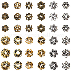360Pcs 12 Styles Alloy Bead Caps&nbsp;TIBE-SC0002-29