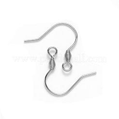 Tarnish Resistant 304 Stainless Steel Earring Hooks&nbsp;STAS-S111-011