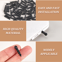 300Pcs 3 Colors Plastic Mobile Dustproof Plugs&nbsp;FIND-CN0001-97