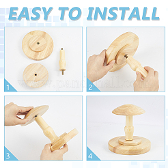 Wood Hat Display Holders&nbsp;AJEW-WH0596-871