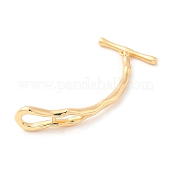 Brass Toggle Clasps&nbsp;KK-F860-37G