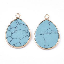 Synthetic Turquoise Pendants&nbsp;LS-G-S344-57E
