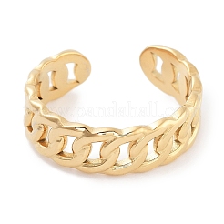 304 Stainless Steel Open Cuff Rings&nbsp;RJEW-K273-06G