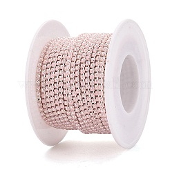 Iron & ABS Plastic Imitation Pearl Tennis Chains&nbsp;CH-Q006-01A-10