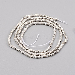 Electroplated Non-magnetic Synthetic Hematite Beads Strands&nbsp;G-F682-07-S