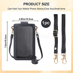 PU Imitation Leather Crossbody Bags&nbsp;AJEW-CL0004-86B