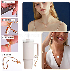 DIY Wine Glass Charm Making Kit&nbsp;DIY-WR0005-03