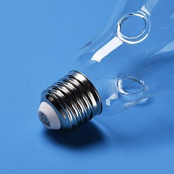 Creative Plastic Light Bulb Shaped Vase&nbsp;HJEW-WH0008-41