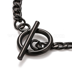 Ion Plating(IP) 304 Stainless Steel Chain Bracelets for Women or Men&nbsp;BJEW-A039-04EB