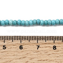 Natural Magnesite Beads Strands&nbsp;G-P598-A01-01