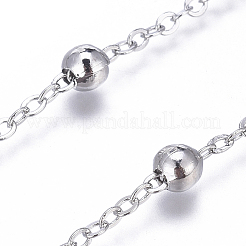 Brass Flat Oval Cable Chains&nbsp;CHC018Y-NFK