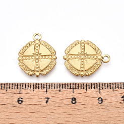 304 Stainless Steel Pendants&nbsp;STAS-N109-02G