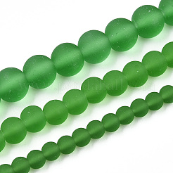 Transparent Glass Beads Strands&nbsp;GLAA-T032-T4mm-MD07
