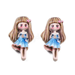 Opaque Resin Cabochons&nbsp;CRES-N018-048