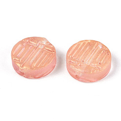 Transparent Spray Painted Glass Beads&nbsp;GLAA-S190-007A-06