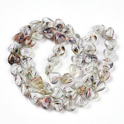 Millefiori Glass Beads Strands&nbsp;X-GLAA-T023-34J