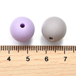 Frosted Opaque Acrylic Beads&nbsp;OACR-S071-03C