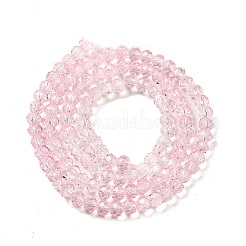 Transparent Baking Paint Glass Beads Strands&nbsp;DGLA-A034-T4mm-D04