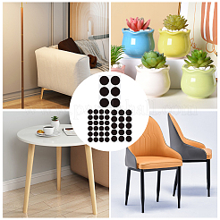 198Pcs 3 Styles Round Felt Furniture Pads&nbsp;AJEW-GF0013-26A