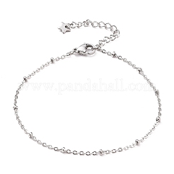 Tarnish Resistant 304 Stainless Steel Cable Chain&nbsp;BJEW-JB05632-01