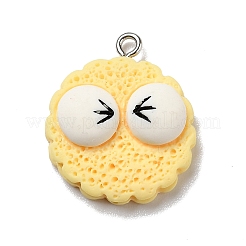 Opaque Resin Pendants&nbsp;LS-RESI-D055-066P