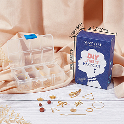 DIY Dangle Earring Making Kits&nbsp;DIY-SC0016-26