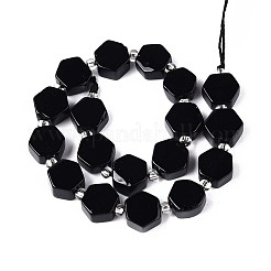 Natural Obsidian Beads Strands&nbsp;G-P534-A22-02