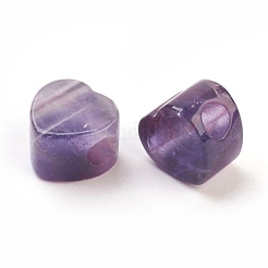 Natural Amethyst European Beads&nbsp;G-F580-C02