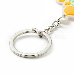 Mosque Shaped Eid Mubarak Keychain PVC Plastic Keychain&nbsp;LS-KEYC-G053-02P