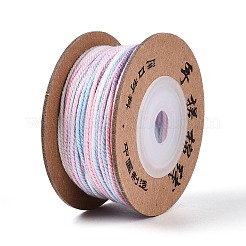 30M Segment Dyed Macrame Cotton Cord&nbsp;OCOR-T018-01M
