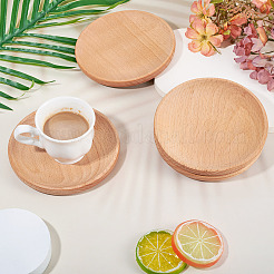 4Pcs Wood Cup Mats&nbsp;AJEW-MB0001-18B