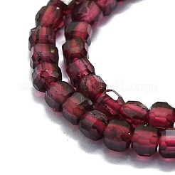 Grade A Natural Garnet Beads Strands&nbsp;G-P457-B01-39